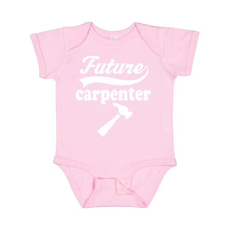 

Inktastic Future Carpenter Shirt Occupation Gift Baby Boy or Baby Girl Bodysuit