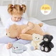 thumbnail image 4 of MorisMos 24.4" Bear Stuffed Animal with 4 Cute Babies, Large Soft Bear Plush Toy, 4 of 7