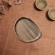 thumbnail image 5 of Bandeja de Madera para Té, Bandeja de Almacenamiento para Tazas de Té En Seco, Bandeja de Bambú Marrón Multifuncional para Servir En Salones de Té, Organizador de Dulces, Frutas y Bocadillos para Uso, 5 of 6