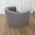thumbnail image 5 of KBOOK Tub Chair Cover Club Chair Slipcover Stretch Armchair Cover Jacquard Couch Cover for Living Room, 5 of 6