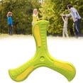 thumbnail image 4 of Vogacara Return Boomerang Sport Toy Training Prop Safety Lanzar juguetes de larga duración Suministros al aire libre Dulce regalo para niños Juguetes Verde Vogacara FN007464-02, 4 of 5