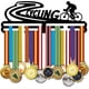 thumbnail image 1 of Soporte para medallas de competición con temática ciclista, marco para exhibir medallas, gancho de hierro para medallas de ciclismo de montaña, 1 of 6