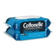 thumbnail image 2 of Cottonelle Flushable Wet Wipes, 2 Flip-Top Packs of 42 Wipes, 84 Total Wipes, 2 of 8