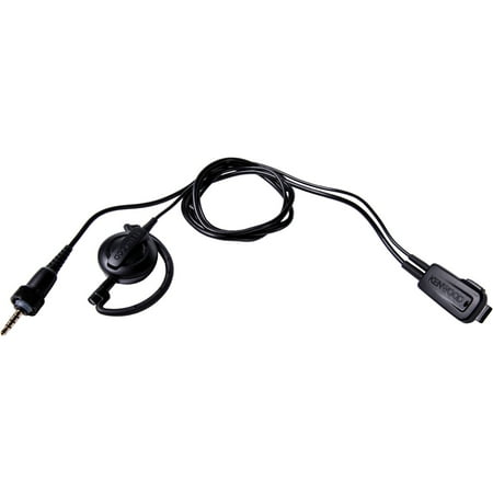 KENWOOD EMC-14W C-Ring Ear Hanger with Push-to-Talk Microphone for NX-P500
