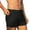 Zip Pocket Black, variant on COOFANDY Men's Swimwear Swimsuits Solid Basic Swim Boxer Trunks Board Shorts with Zipper Pockets Navy