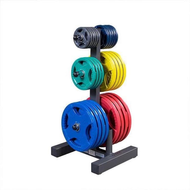 BODYSOLID(ボディソリッド)スタンダードプレートトツリー&バーホルダー Body-Solid WT46 Olympic Plate Tree and Bar Holder - Walmart.com