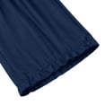 thumbnail image 6 of hlysgo Womens Linen Palazzo Pants Ruffle Wide Leg Cropped Flowy Casual Loose Fit Summer Beach Trousers with Pockets Navy,S, 6 of 6