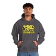 thumbnail image 6 of Never Forget Elephant Hoodie Black Label Skate Board Sweatshirt Yellow - Charcoal / L, 6 of 7