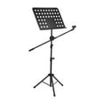 thumbnail image 4 of Soporte para partituras musicales, soporte para partituras musicales, antideslizante, estable, profesional, plegable, para principiantes, violinistas negro, 4 of 8