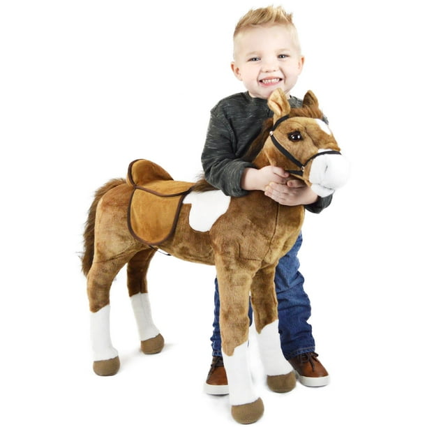 Angelina the Horse 28 Inch Standing Stuffed Animal Plush Pony By Tiger Tale Toys Walmart