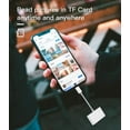 thumbnail image 5 of QUANHANG Camera Memory SD Card Reader Compatible with iPhone/iPad, Lightening Male to USB Female OTG Adapter Micro TF Power Charging Splitter Charger Connector, 5 of 5