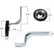 thumbnail image 4 of Ruedas de Entrenamiento Little World Resistente para Bicicletas de 14 a 18 Pulgadas, 4 of 8