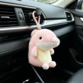 thumbnail image 5 of Ocean Animal Plush Keychain - Dolphin, Orca, Shark, Seal | Marine-Themed Bag Charm and Car Key for Women Men, 5 of 6