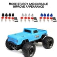 thumbnail image 2 of Vogacara RCGOFFLOW-perno de bola para coche de control remoto, fuerte perno de bola para 1/10 ECX AMP Monster Trucks, pieza de actualización de Kits de construcción modelo Plata, 2 of 6