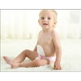 thumbnail image 4 of 10 Pack Cotton Baby Diapers,3 Layer Washable Cloth Diapers,Soft Flat-Fold Cloth Diapers for Babies,12.6''*4.7'' Baby Burp Cloths,Reusable Diapers for Newborn Babies Toddlers, 4 of 9