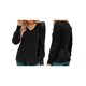 thumbnail image 3 of Suéteres de Mujer, Blusas Tipo Túnica de Larga con Cuello en V y Estilo Casual Negro M, 3 of 7