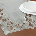 thumbnail image 3 of Table Runner Set of 6 for Dining Table, Ivory Table Linen, 14x108 inches - The Alois Collection - Home Decor, 3 of 8