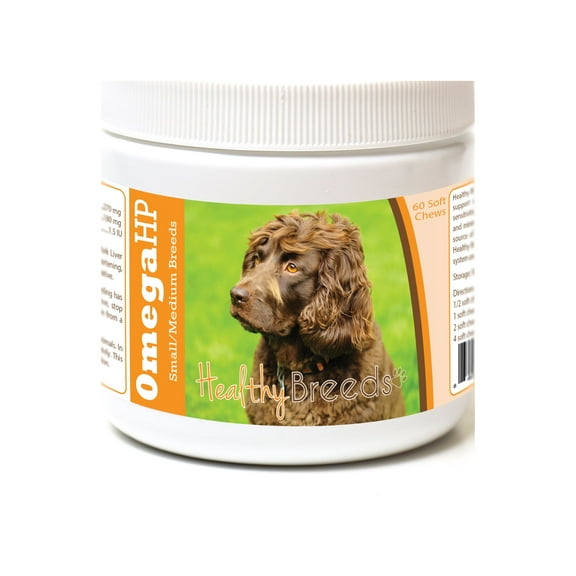Healthy Breeds Boykin Spaniel Omega HP Fatty Acid Skin and Coat Support Soft Chews