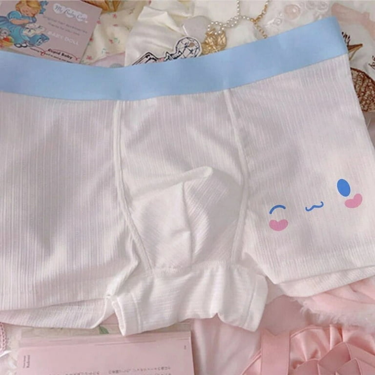 Kawaii Sanrios Cinnamoroll Men Underwear Anime Cartoon Animal