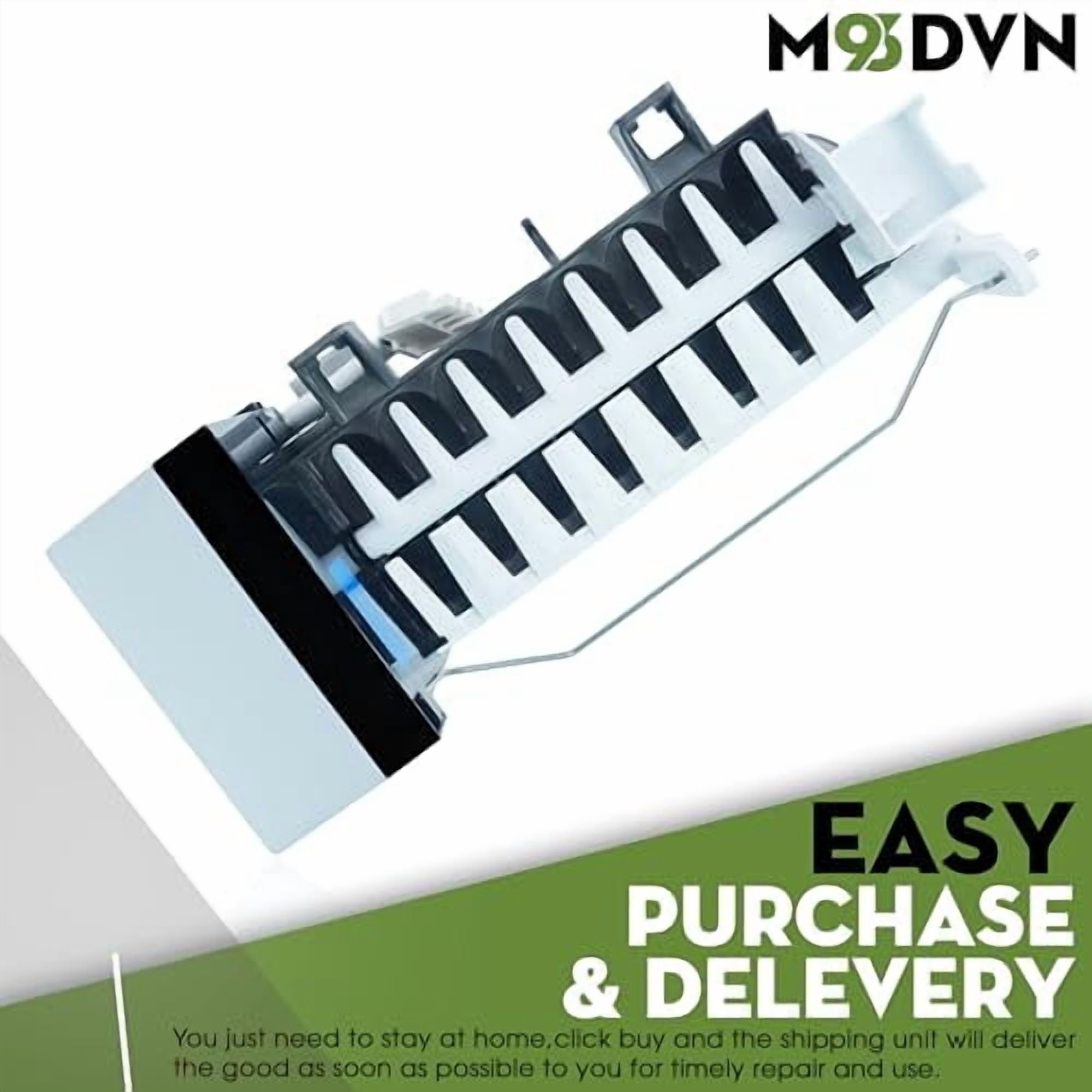 Ice Maker Replacement for Whirlpool WRS321SDHV01 WRS321SDHZ01 WRS321SDHZ04 WRS321SDHV04 WRS322FDAB00 WRS321SDHZ00 WRS321SDHW00 WRS321SDHW01 WRS321SDHW04 Refrigerator