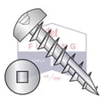 thumbnail image 2 of 8-11 x 3/4" Deep Thread Wood Screws | Square Drive | Pan Head w/ Type 17 Pt | Steel | Zinc (Quantity: 6000), 2 of 3