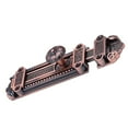 thumbnail image 5 of Home Slide Latches, Lock Door Latches s to Keep You Safe and Private, for Kitchen Bathroom Storage Doors - Red Bronze, as described, 5 of 6