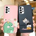 thumbnail image 2 of Funda de silicona para Samsung Galaxy A33 A 33 5G, carcasa bonita A prueba de golpes, corazón de amor, dinosaurio, SamsungA33 a33 Fivean unisex, 2 of 2