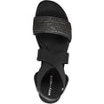 thumbnail image 3 of Easy Spirit Womens Lorena 2 Leather Woven Slingback Sandals, 3 of 3