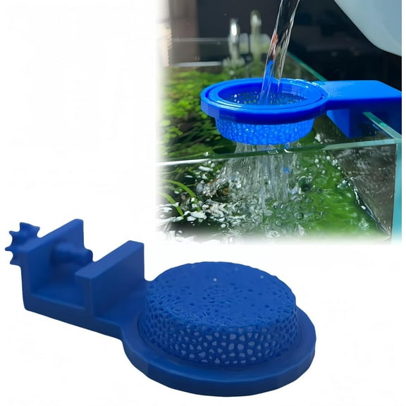 Aquarium Water Change Diffuser, Spill-Free Tool for Rimless, Rimmed Fish Tanks, Protect Plants & Substrate (Regular/Jumbo Size) (Large)