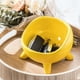 thumbnail image 4 of Inteprter Bandeja decorativa: complemento elegante y práctico para cualquier sala de estar Bandeja de almacenamiento y decoración de regalos Almacenamiento y organización del hogar amarillo grande, 4 of 6