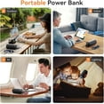 thumbnail image 3 of “PADJYYUSZ” P8 100W Portable Power Bank with AC Outlet - 27000mAh/98Wh, 65W PD Fast Charging, Laptop Power Bank for MacBook, HP, Notebooks, Camping, Travel & Emergency Use, 3 of 9