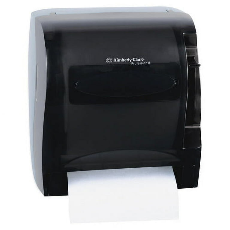Lev-R-Matic Roll Towel Dispenser, 13.3 x 9.8 x 13.5, Smoke Lev-R-Matic Roll Towel Dispenser, 13.3 x 9.8 x 13.5, Smoke