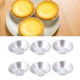 thumbnail image 2 of 25 uds moldes de aluminio para tarta de huevo, lata pequeña para tarta, Mini Cupcake, pastel, muffin, galletas, tazas para hornear, 2 of 6