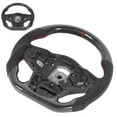 thumbnail image 3 of Steering Wheel, Carbon Fiber Automotive Racing Nappa Perforated Leather Fit For GR  A90 2020+, 3 of 8