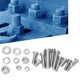 thumbnail image 4 of Kit de Tornillos Ticfox 1105 Piezas Surtido de Tornillos de Cabeza Plana, 4 of 7
