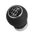 thumbnail image 2 of Universal 6-Speed Manual Gear Shift Knob with Reverse Sign, Ergonomic Design for Smoother Shifting, Comfortable Soft Touch Plastic Construction, Black Color, Direct Replacement, No Modification, 2 of 6