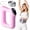 Pink, variant on Multifunctional Fascia Ring for the Entire Body with Hands-Free Strap, Digital Display, Electric Vibration Fascia Massager Blaster 3 Modes 5 Levels for Waist Neck Arms Legs Abdomen