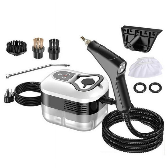 Steam Cleaner for Home & Car Detailing, 2500W Pressurized Handheld Steam Cleaner, 15s Fast Heating, 6 Levels Steam Output, 1.2L Water Tank