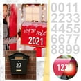 Eattic Custom Stickers Walmart Deals, 1Pc White Reflective Mailbox