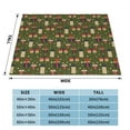 thumbnail image 4 of XMXT Throw Blanket, Nice Christmas Gift Boxes Print Machine Washable Blankets for Sofa, 80 x 60 inches, 4 of 9