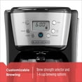 thumbnail image 4 of 12 tasse programmable cafetière thermoverseuse en argent de BLACK + DECKER, 4 of 7