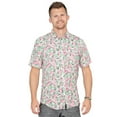 thumbnail image 2 of Adult Halloween Tropical Hopper Costume Hawaiian Button Down Shirt (XX-Large), 2 of 3