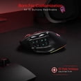 thumbnail image 4 of Ratón inalámbrico MMO para juegos Redragon M811 PRO con 15 botones, 4 of 7