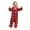 D, variant on Matching Family Christmas Pajamas Xmas Jammies Clothes Long Sleeve PJs Set Holiday Nightwear Sleepwear