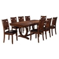 thumbnail image 3 of Classic Rectangular Dining Table Dark Brown, 3 of 3