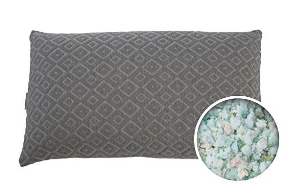 Brooklyn Bedding BBPSPMPQQ Premium Shredded Foam Pillow Queen Walmart