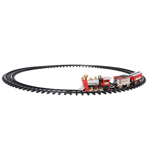 Refurbished Home Accents Holiday 5523018 14.25" Christmas Tree Train