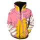 thumbnail image 1 of Nuevas sudaderas informales con estampado 3D de pintura artística de grafiti para hombres, mujeres y niños, sudaderas con cremallera, jersey de manga larga, chaqueta de calle, 1 of 6
