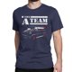 thumbnail image 1 of Camisetas hipster con el logotipo del coche E A-TEAM para hombre y mujer, de algodón puro, cuello redondo, manga corta, ideal como regalo., 1 of 6