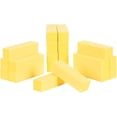 thumbnail image 6 of ForPro Ultra Gold Buffing Block, 240 Grit, Four-Sided Manicure & Pedicure Nail Buffer, 3.75” L x 1” W x 1” H, 20-Count, 6 of 6